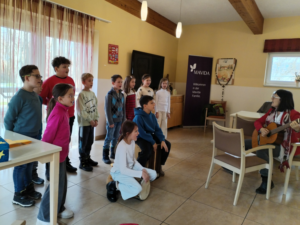 Besuch im Altersheim 